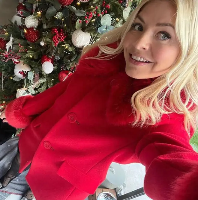 Holly Willoughby enjoyed a long Christmas break