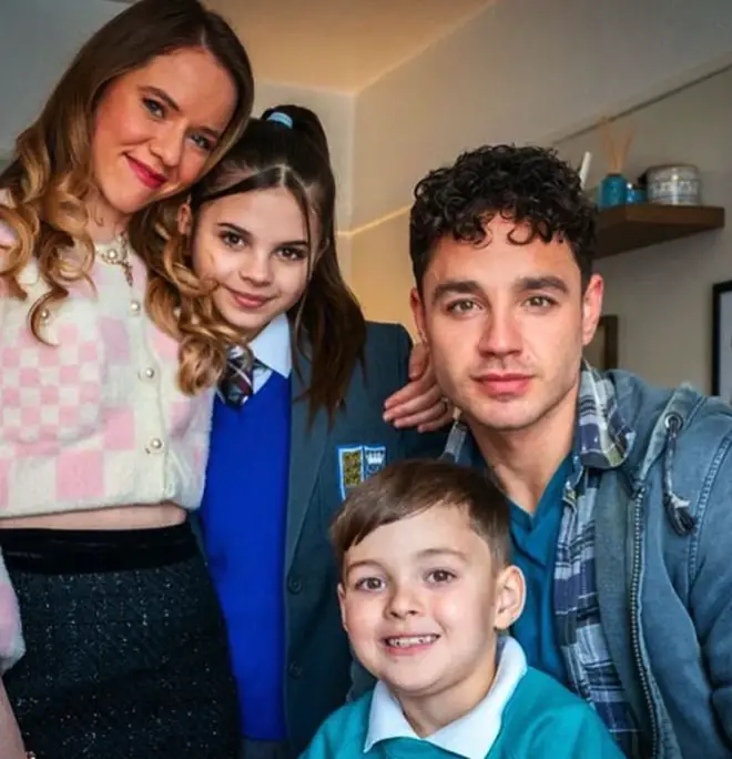Adam Thomas is starring on Waterloo Road with his niece Scarlett and son Teddy