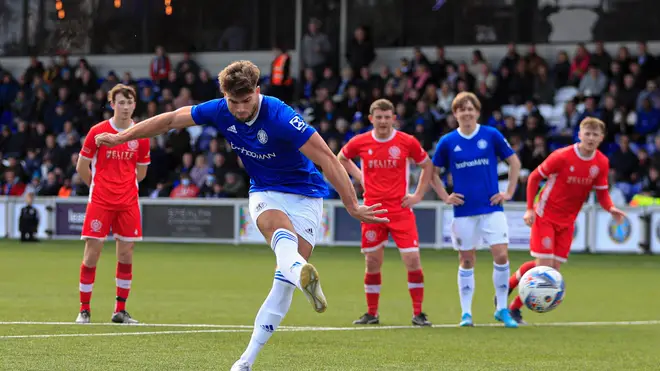 Tom Clare plays for Macclesfield FC