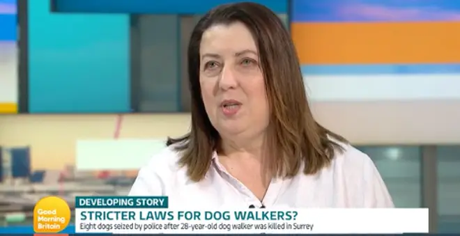Debbie explains why she thinks there should be more laws for dog walkers on Good Morning Britain