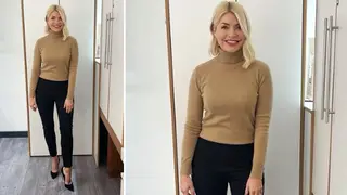 Holly Willoughby is wearing an outfit from the high street