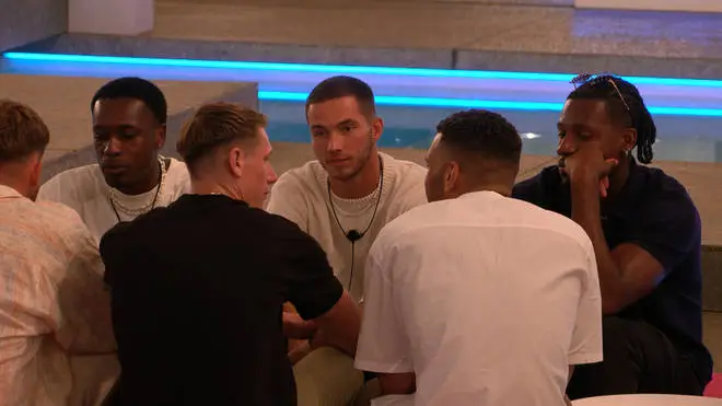 Shaq and Haris got into an argument on Love Island