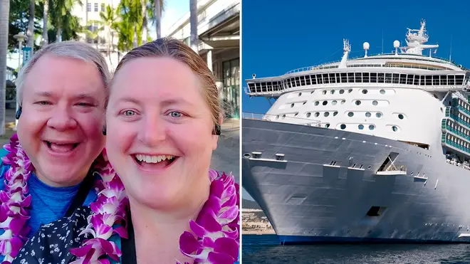 A couple have decided to live on a cruise ship after finding it cheaper than their mortgage