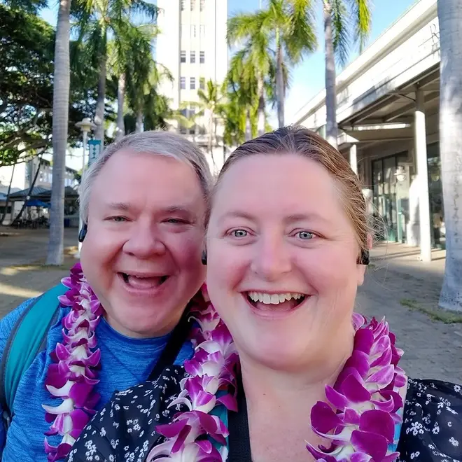 Angelyn Burk, 53, and her husband Richard