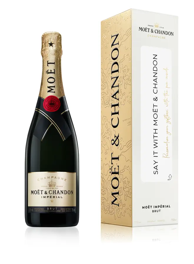 Moët & Chandon’s Impérial Brut Personalised Gift Box