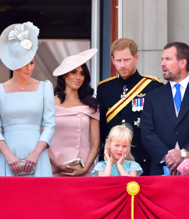 Meghan Markle attended her first Trooping the Colour last year following her wedding