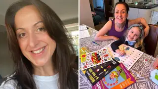 EastEnders actress Natalie Cassidy revealed she was homeschooling her daughter on the day of teacher strikes