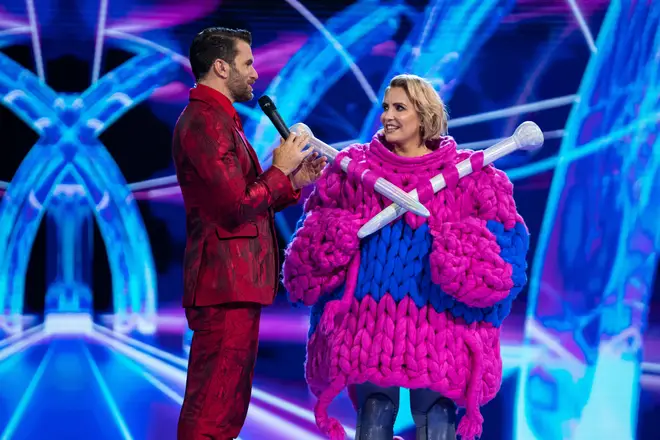 Claire Richards was revealed as Knitting on The Masked Singer