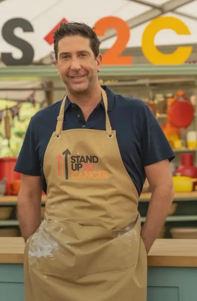 David Schwimmer has joined the Celebrity Bake Off line up