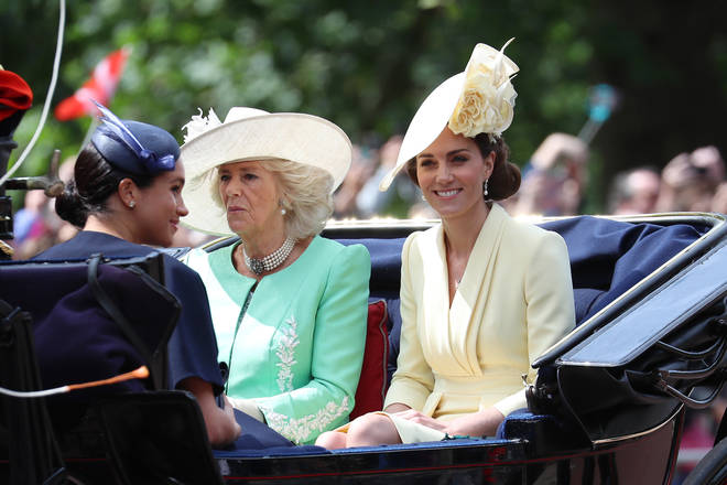 Royal fans claim Kate Middleton's floral hat is a sweet nod to her sister-in-law.