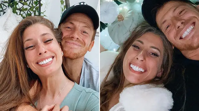 Stacey Solomon and husband Joe Swash selfies