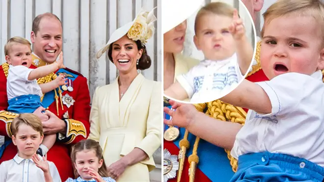 Prince Louis steals the show at this year's Trooping the Colour.