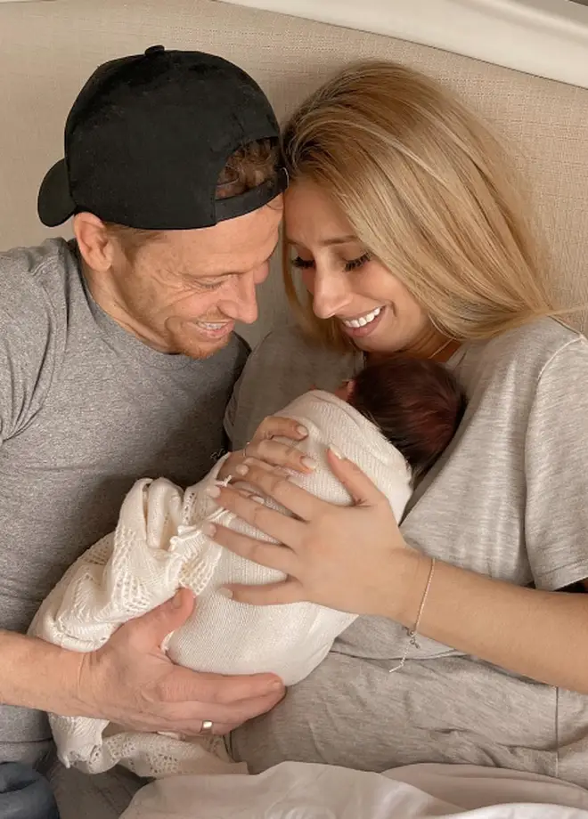 Stacey Solomon and Joe Swash welcomed their youngest, Belle, last year