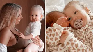 New mum Stacey says daughter Rose is 'in love' with her little sister.