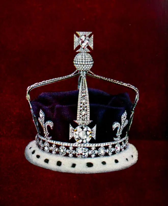 Queen Mary commissioned the crown for the coronation of King George V in 1911