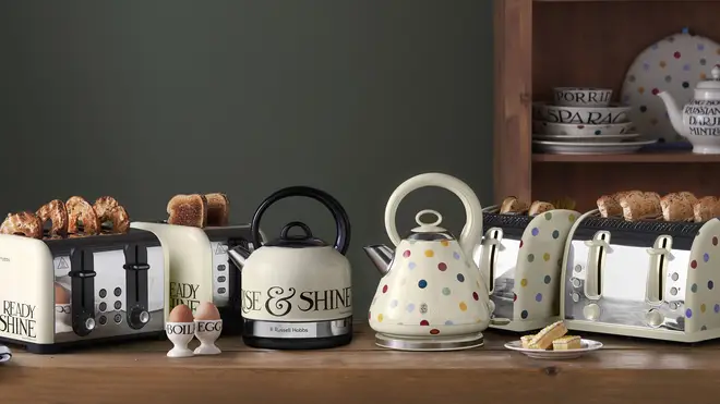 Emma Bridgewater and Russell Hobbs unveil their appliance line.