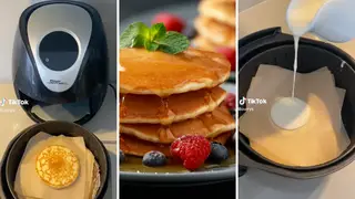 How to make pancakes in an air fryer