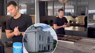Mark Wright has shown off his incredible kitchen