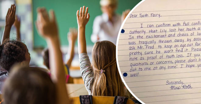Parents were quick to praise the teacher for her sweet gesture