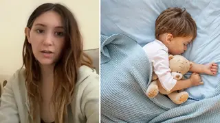 A mum has opened up about her children's bedtime routine