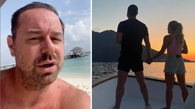 Danny Dyer went to the Maldives in December