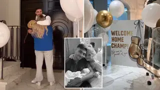 Molly-Mae has been reunited with her partner Tommy Fury
