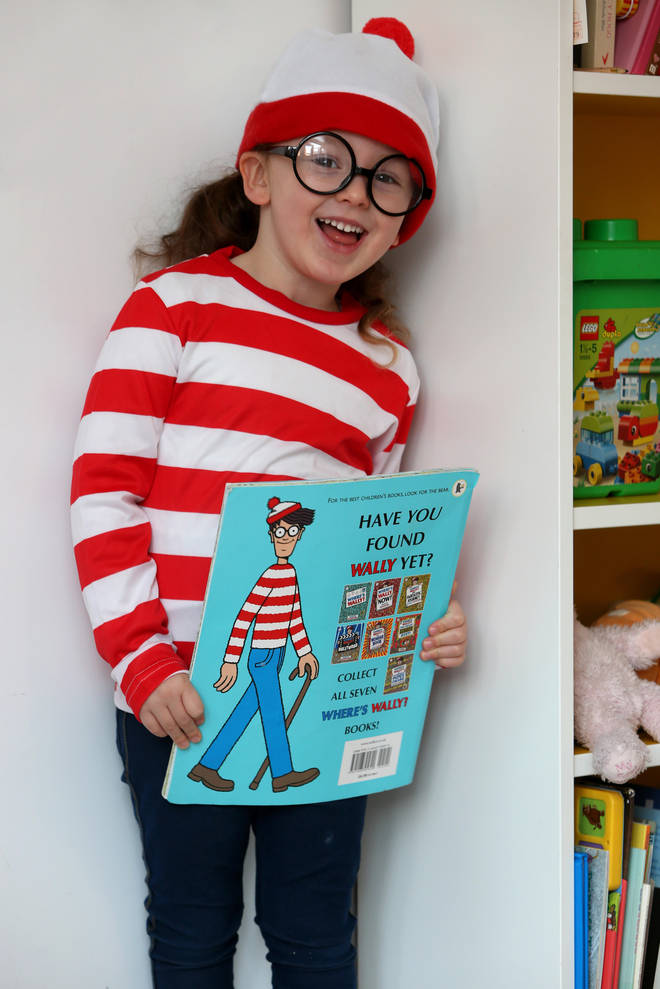 Where's Wally is a simple outfit you can create with items around your house