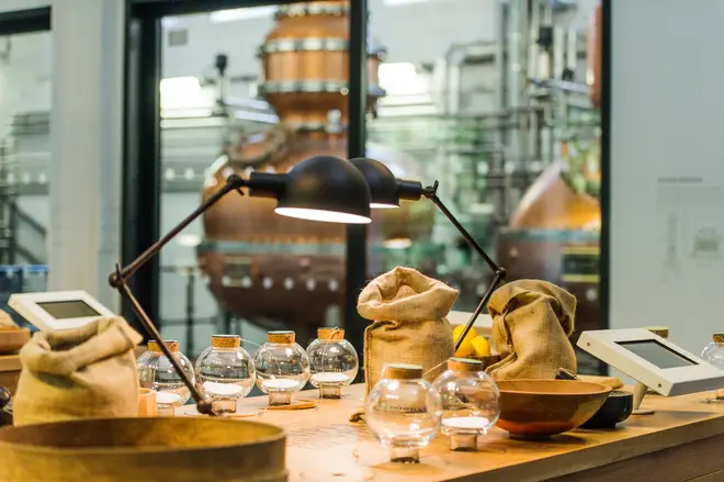 The Botanical Dry Room lets visitors smell the ingredients that go in to making gin