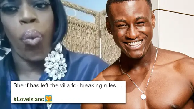 Love Island fans are reacting to Sherif Lanre's shock exit in the funniest way