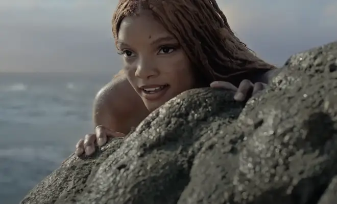 Halle Bailey stars as Ariel in the live-action remake.