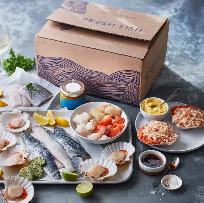 Rick Stein's Fresh Fish Box from Cornwall is erfect gift for anyone who loves to cook with the best produce!