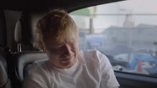 Ed Sheeran can be seen breaking down in tears in the trailer of his Disney+ documentary