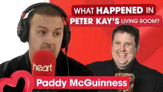 Paddy McGuinness reveals what happened in Peter Kay's living room