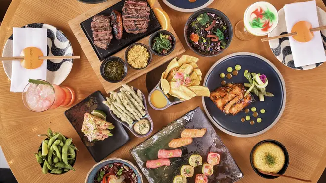 SushiSamba offers an incredible menu