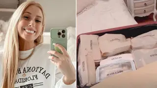 Stacey Solomon has revealed her packing hack