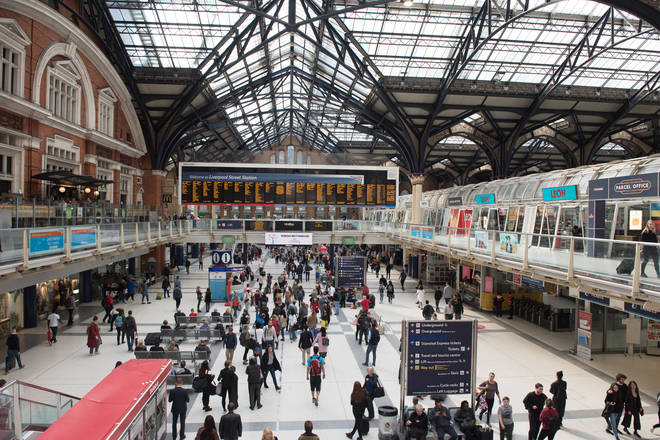 The busy central London station currently has severe delays