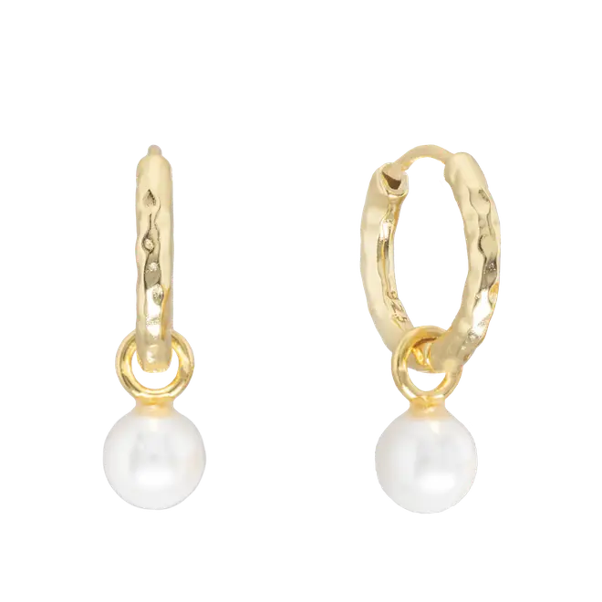 Pearl earrings from MATCHBOX