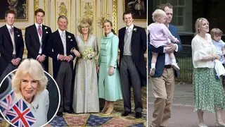 Who are Queen Camilla's children and grandchildren?