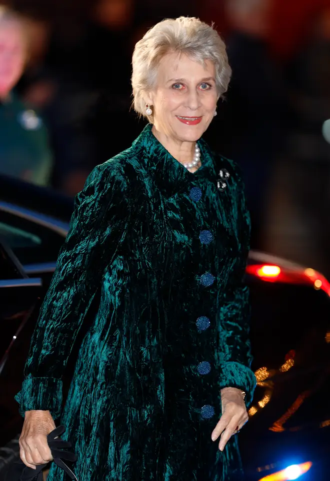 The Duchess of Gloucester will join her husband on the balcony