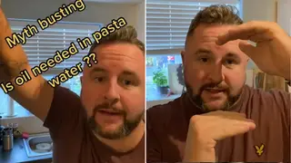 Michelin-star chef Paul busted the pasta myth on TikTok.