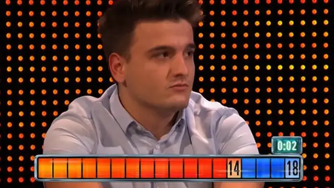 Darragh failed to reach 18 points on The Chase