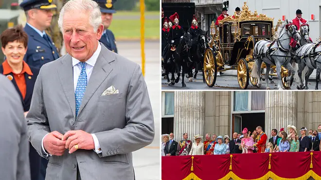 King Charles, the Diamond Jubilee coach and the Buckingham Palace balcony