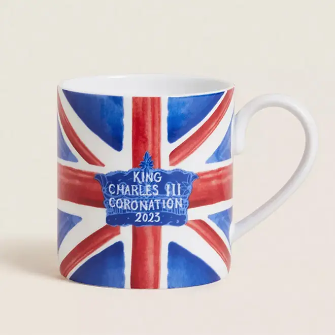 Classic M&S mug design featuring union jack