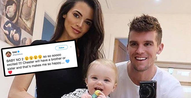 Gary Beadle and Emma McVey are expecting their second baby
