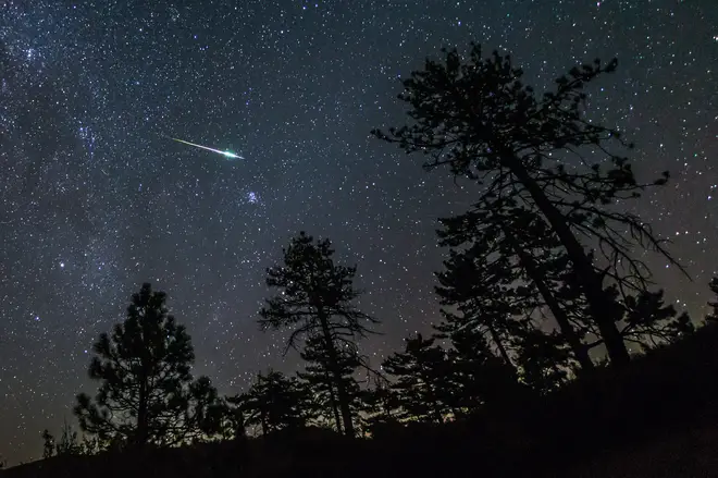 The Lyrid Meteor Shower will be visible across the UK this weekend