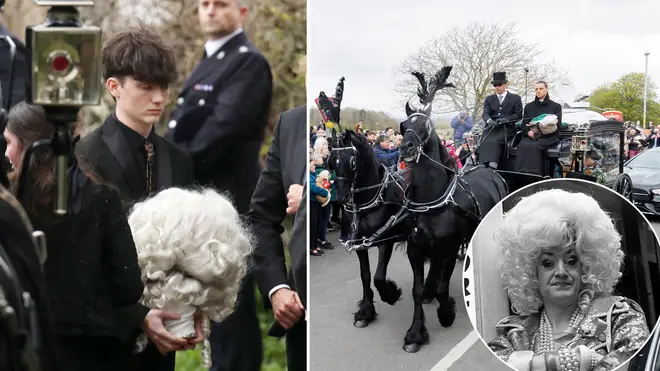 Paul O'Grady's grandson held on to a tribute to the star