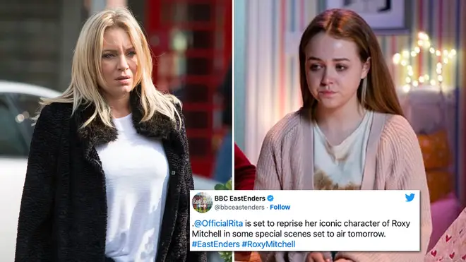 Roxy Mitchell will be back on EastEnders tonight for some special scenes