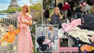 Stacey Solomon has shared pictures from her trip to Paris