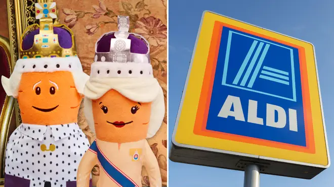 Aldi launches royal Kevin the Carrot toys to mark King's Coronation.