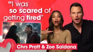 Guardians of the Galaxy's Chris Pratt and Zoe Saldana play ultimate Mr & Mrs!